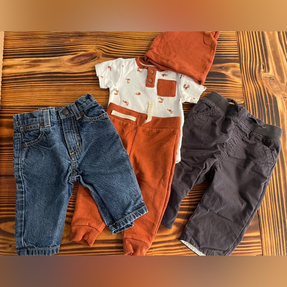 3-6 month boy baby bundle